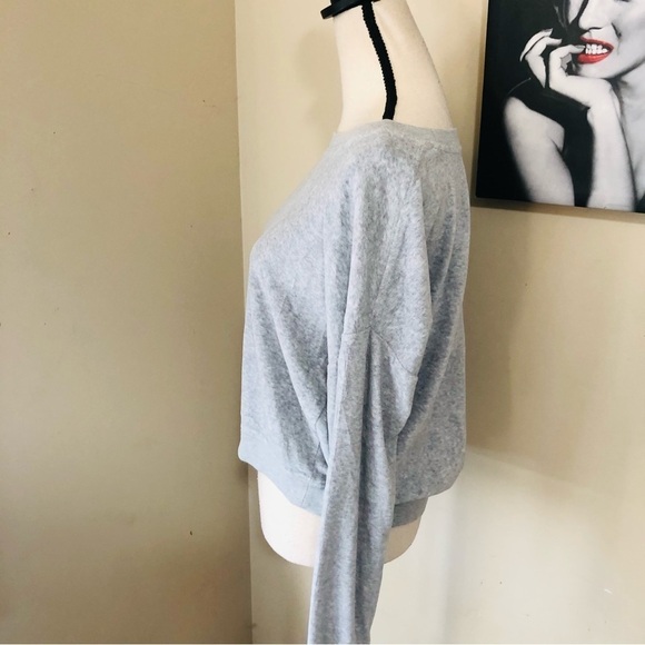 Aeropostale Soft Light Velour Sweatshirt Top - Picture 3 of 7